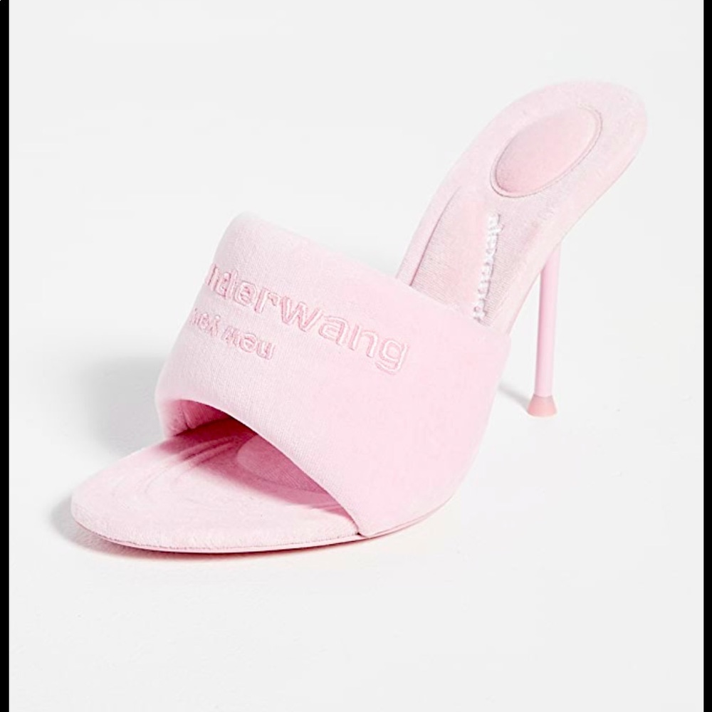 Alexander wang sienna mule candy velour